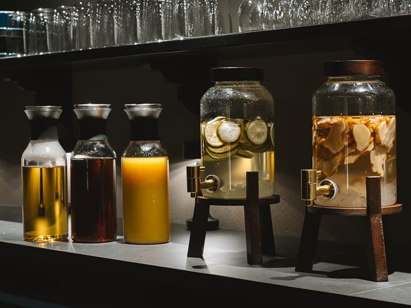 Bar Loungeの夜の雰囲気